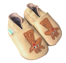 Hopi Hop NEW kožené capáčky PTÁČEK A STROM, vel. S, M, L, XL ( 0-18 měsíců) - kopie - kopie - kopie - kopie - kopie - kopie