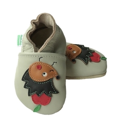 Hopi Hop NEW kožené capáčky PTÁČEK A STROM, vel. S, M, L, XL ( 0-18 měsíců) - kopie - kopie - kopie - kopie - kopie