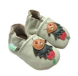 Hopi Hop NEW kožené capáčky PTÁČEK A STROM, vel. S, M, L, XL ( 0-18 měsíců) - kopie - kopie - kopie - kopie - kopie