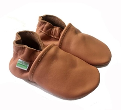 Hopi Hop NEW kožené capáčky PTÁČEK A STROM, vel. S, M, L, XL ( 0-18 měsíců) - kopie - kopie - kopie - kopie - kopie