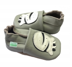 Hopi Hop NEW kožené capáčky PTÁČEK A STROM, vel. S, M, L, XL ( 0-18 měsíců) - kopie - kopie - kopie - kopie - kopie - kopie